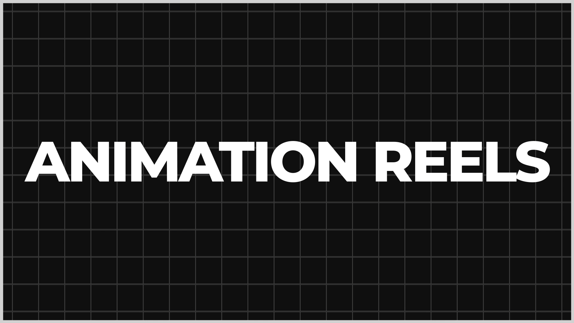 Motion & Animation Showreel
