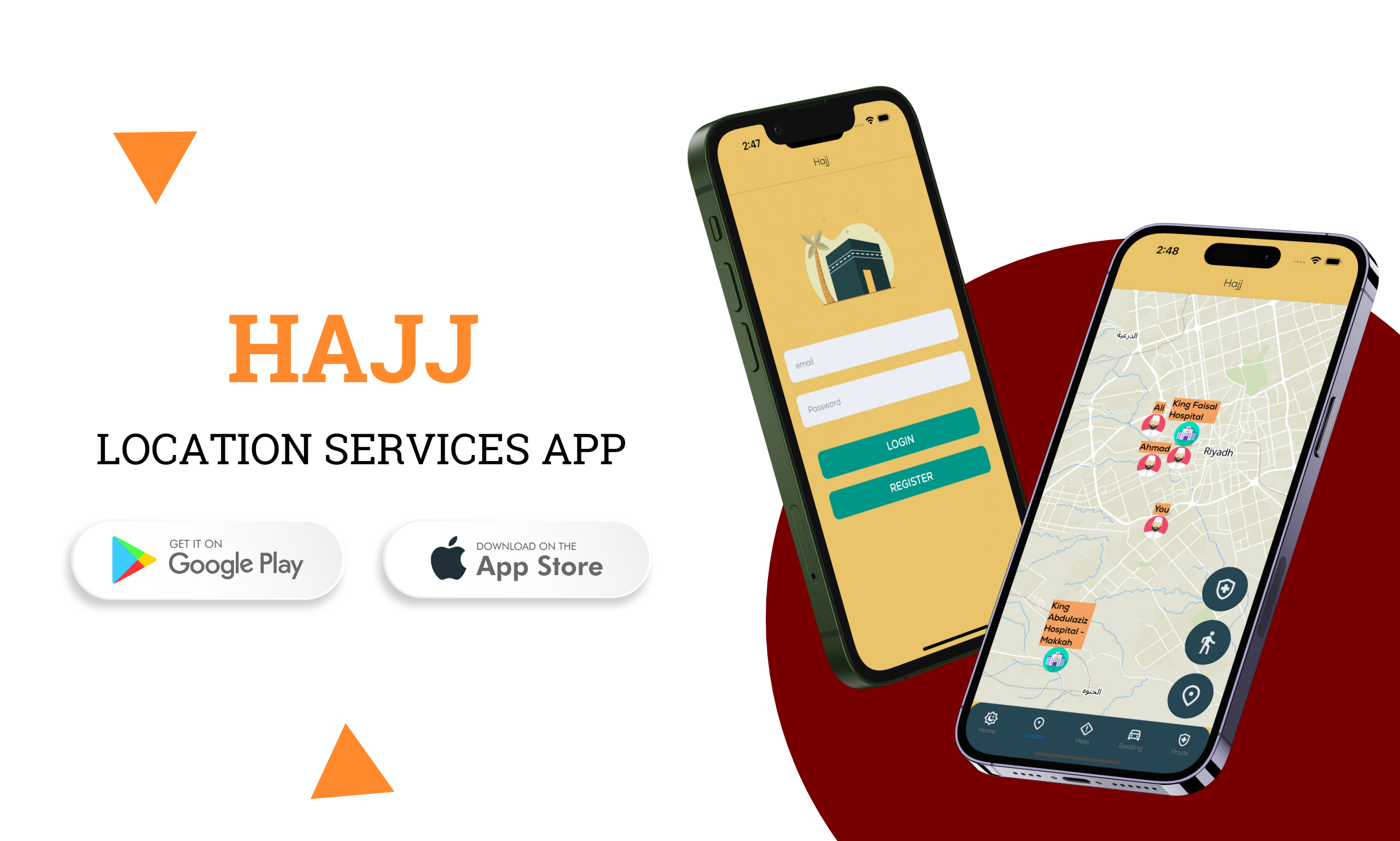 Hajj: Location Services App