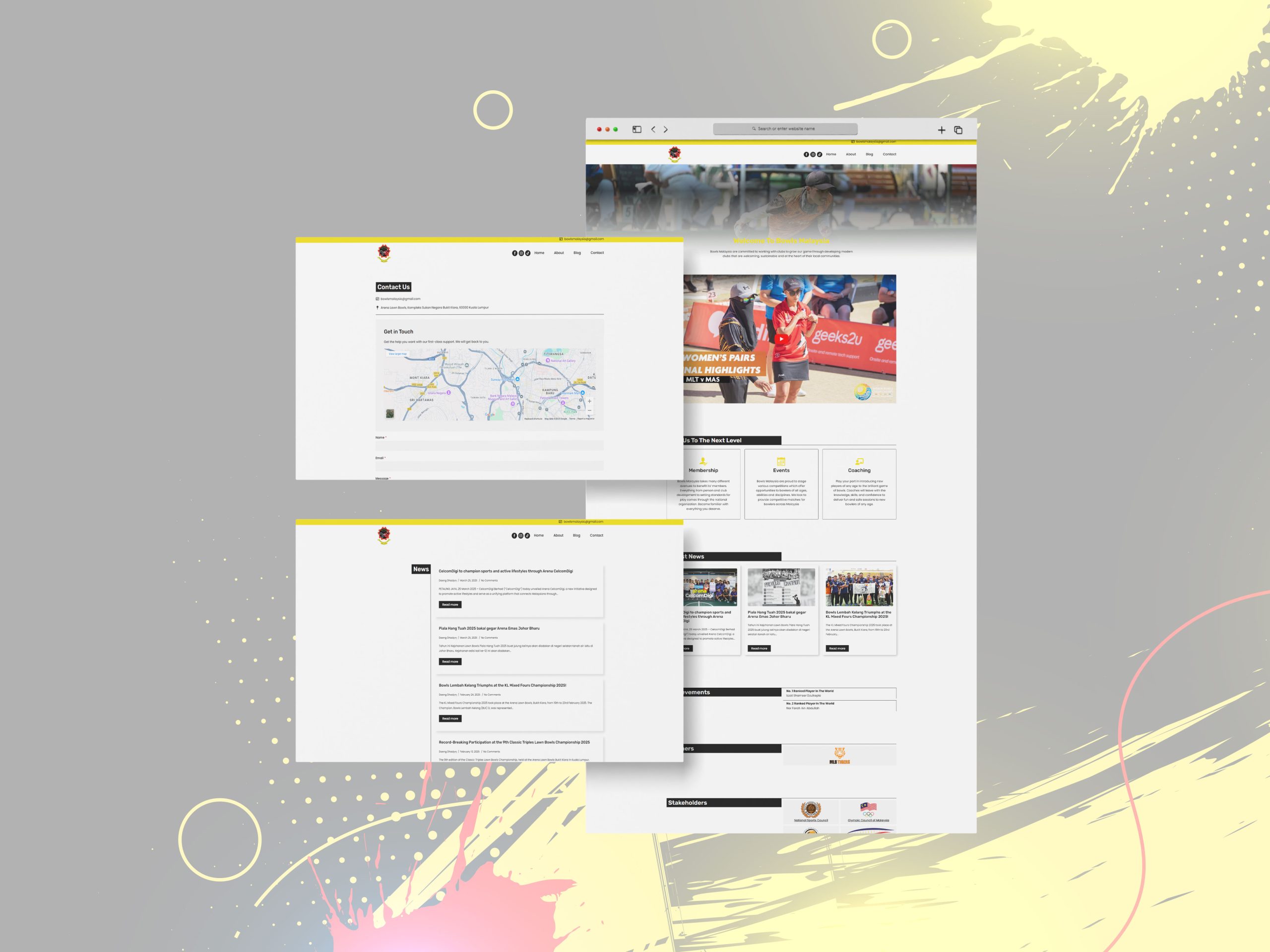 Bowls Malaysia Website