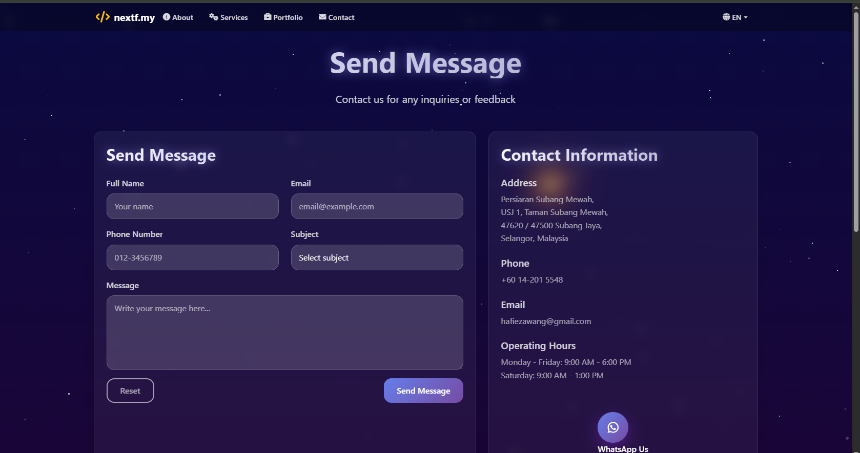 Web App & Google Sheets Automation
