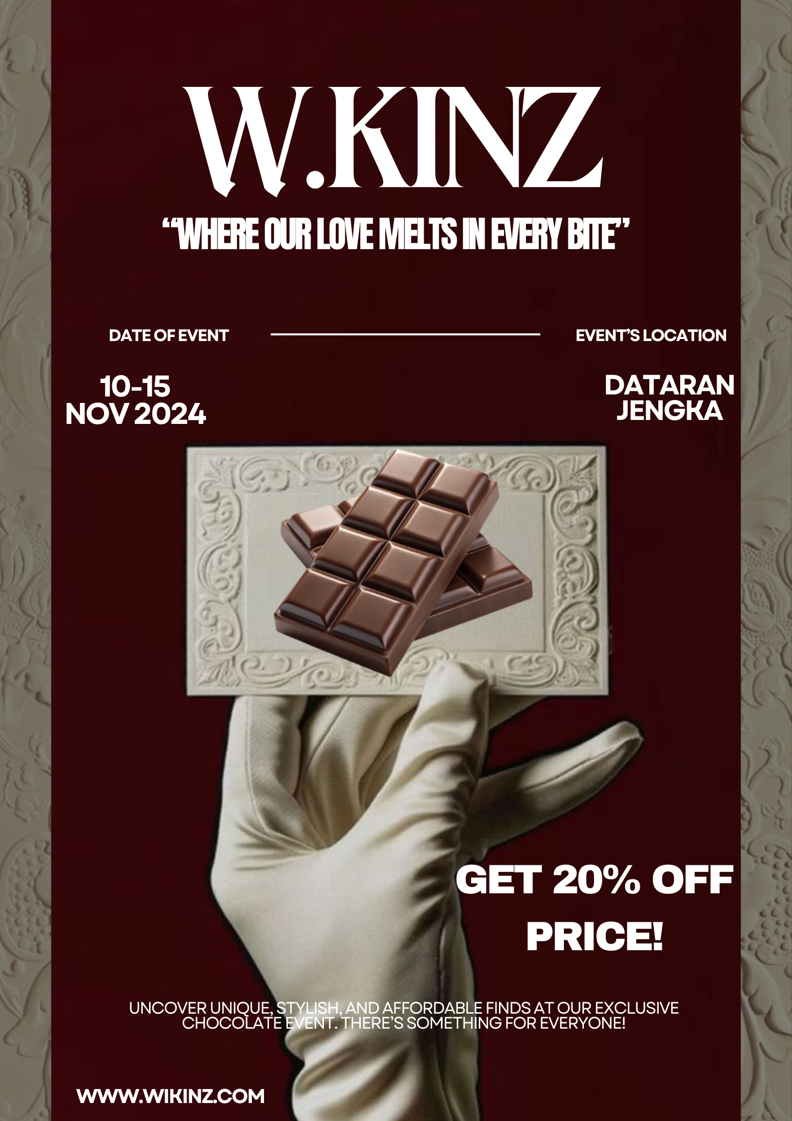 W.Kinz Chocolate Festival Poster