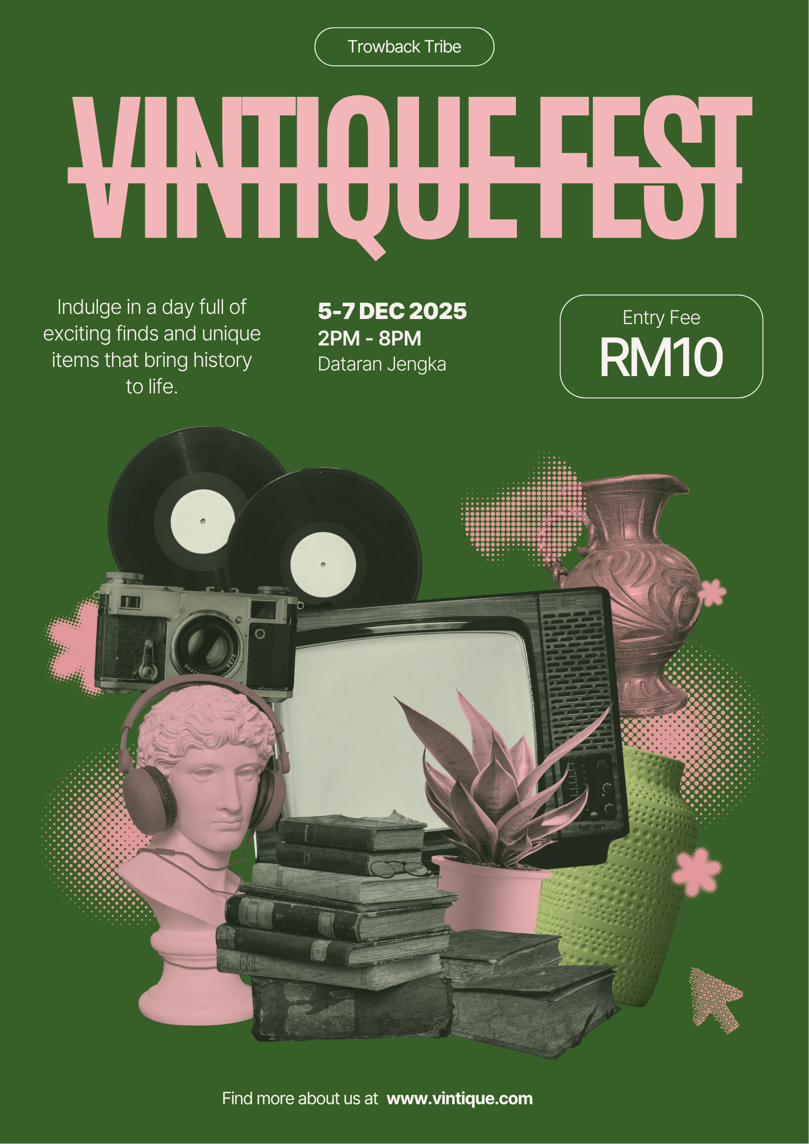 Vintique Fest Poster