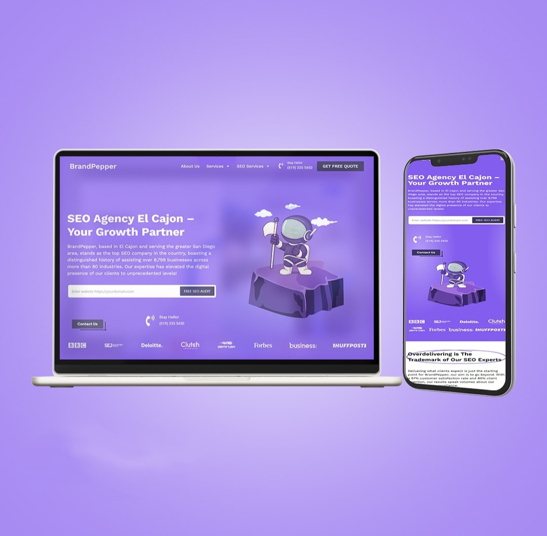 SEO Agency - Advertising website