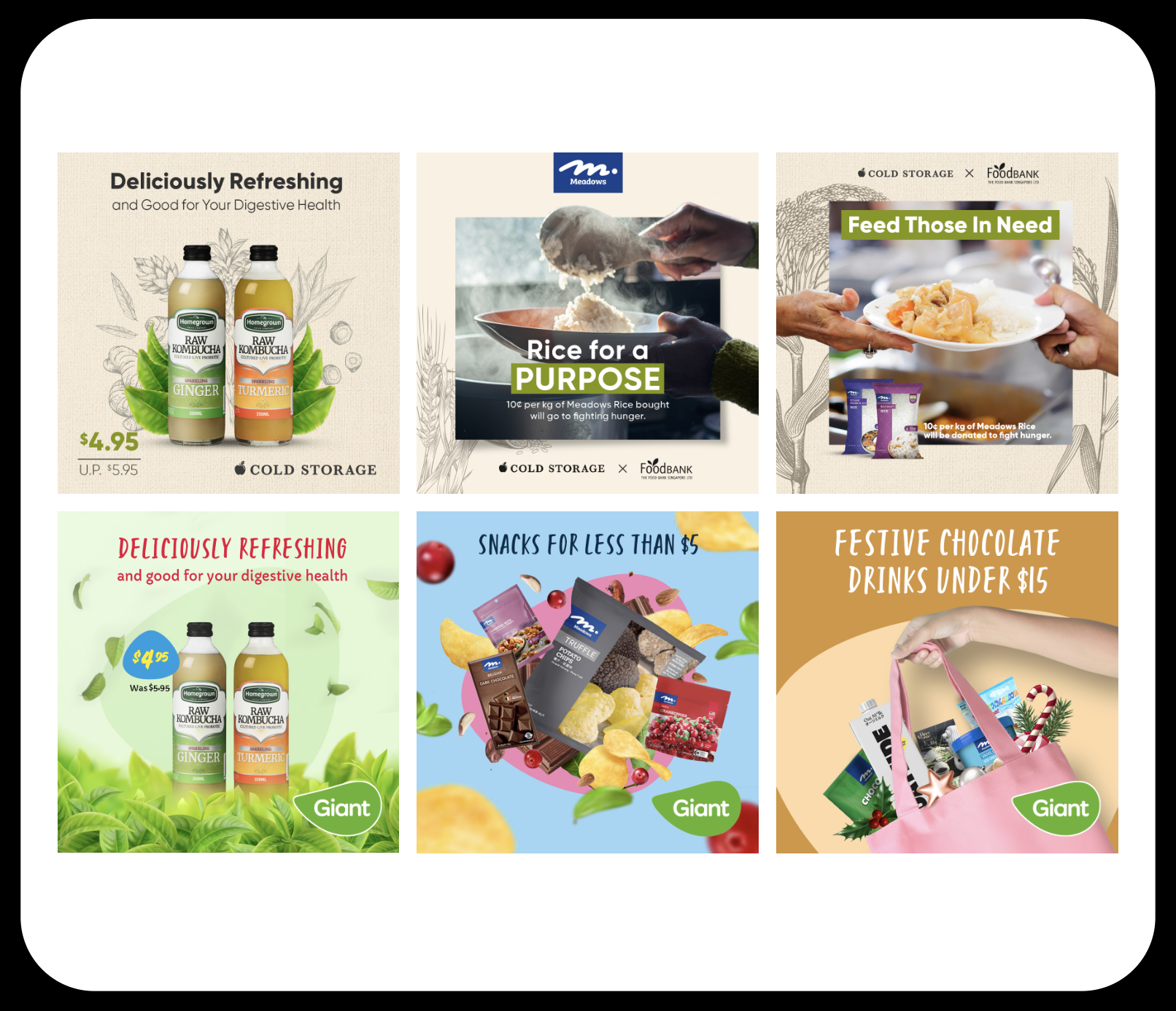 Cold Storage & Giant (Social Media)