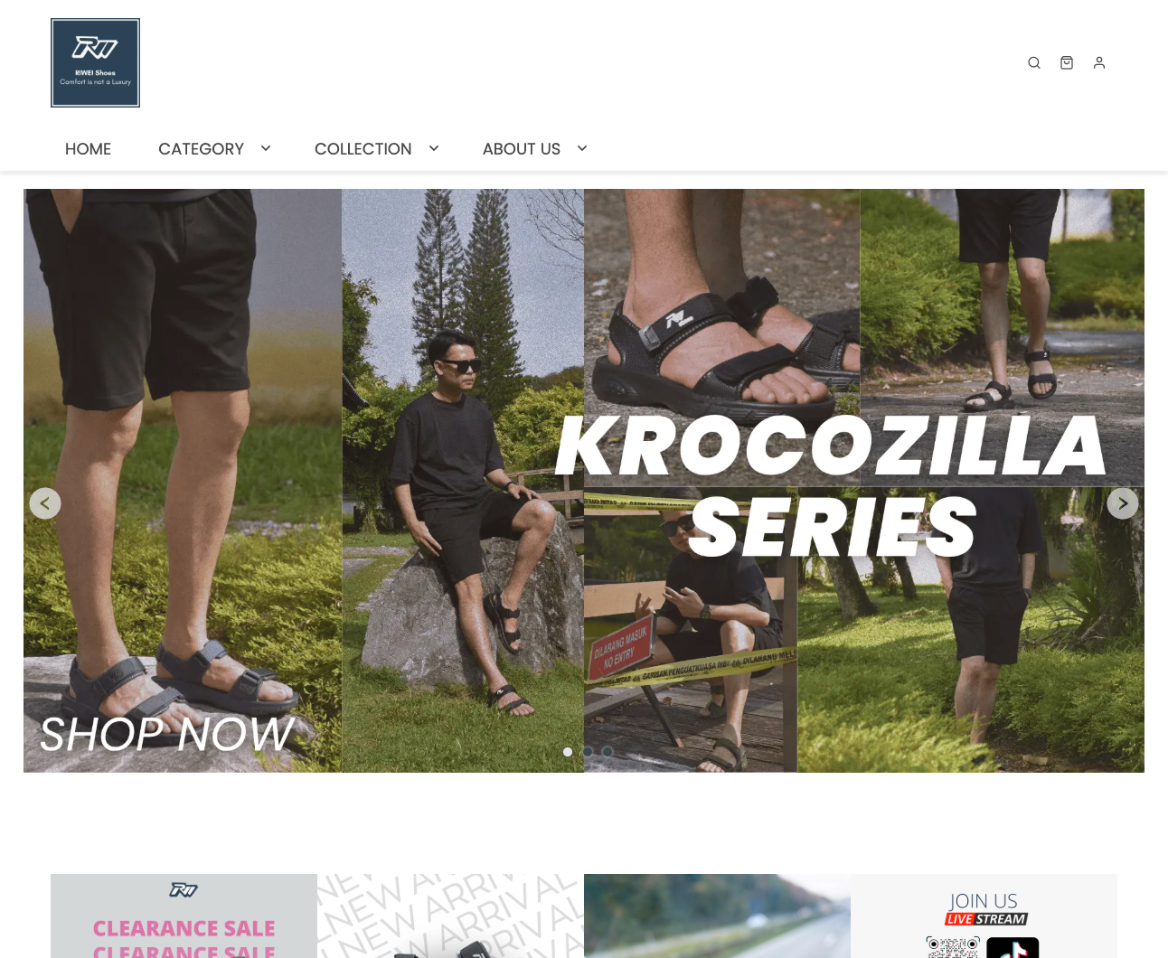 Riwei Marketing — E-Commerce Webstore