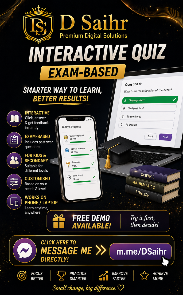 Educational Quiz & Learning Platform