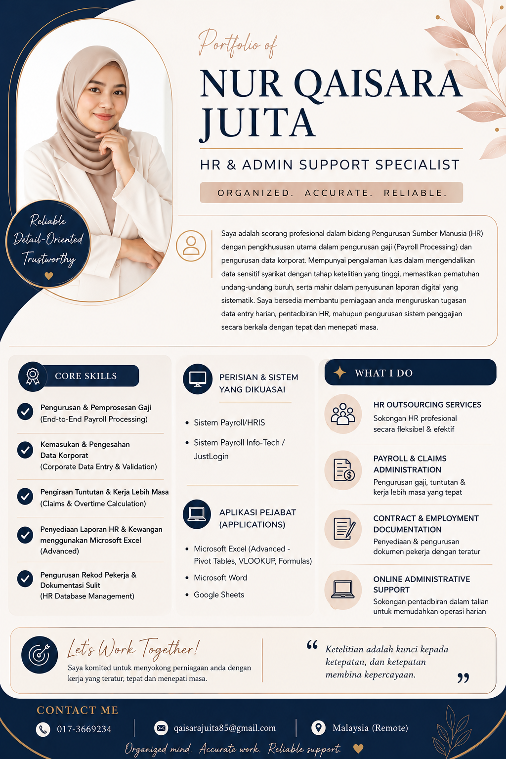 HR & Payroll Specialist | Data Entry Specialist